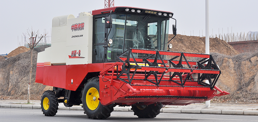 AG电子 新疆4LZ-8 自走式大豆收获机