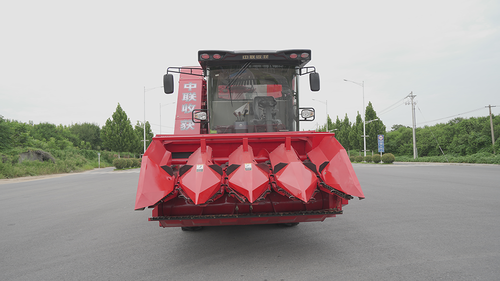 AG电子4YZJ-4型自走式玉米穗茎收获机